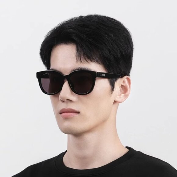 Gucci Men Sunglasses Black Grey Square GG1797SK 001 NEW AUTHENTIC - Picture 9 of 9